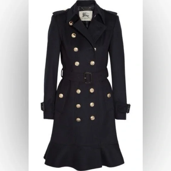 Burberry Littleton wool trench coat - Picture 3 of 9